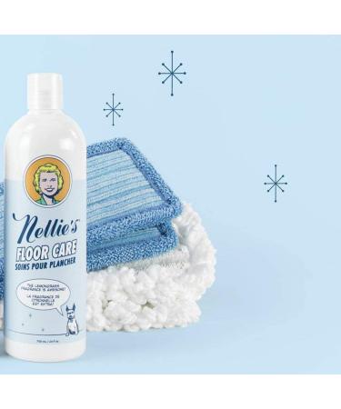 Nellie's Floor Care Lemongrass Cleaner â€“ 25 fl oz (740 ml) | Eco-Friendly Floor Solution - Buy Online on GoSupps.com