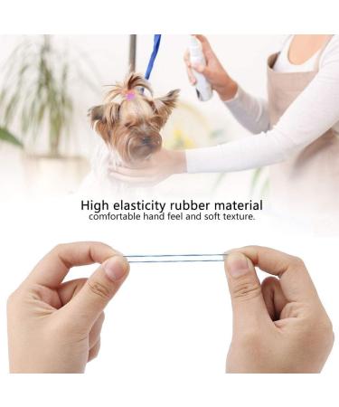 Cyrank 10 Packs Dog Rubber Bands Highly Elastic Coloful Mini Rubber Bands Dog Hair Ties DIY Dog Grooming Hair Accessories for Small Dogs Yorkie Poodle Dog - Buy Online on GoSupps.com