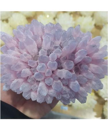 Natural Crystal Rough Natural Pink Crystal Cluster Pink Quartz Cluster Pink Raw Stones Specimen Home Decoration 1pcs Decoration (Size : 500-600g) - Buy Online on GoSupps.com