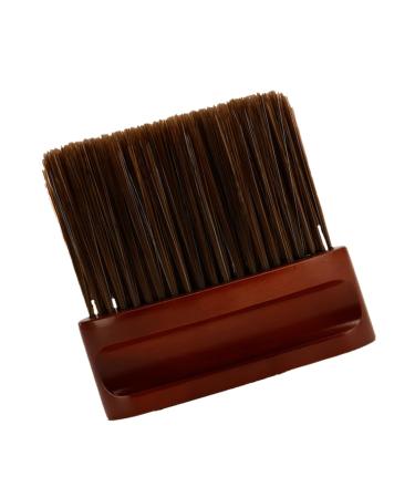MAGICLULU Neck Brush Barber Supplies Neck Cleaning Brush Hair Cleaner Brush Neck Duster Brush Hair Cleaning Brush Hair Salon Brush Broken Hair Brush Hairdressing Neck Duster 12X11X2CM Black
