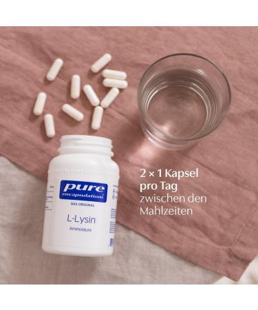 Buy Pure Encapsulations L-Lysine - Essential Amino Acid - 90 Capsules | International Shipping Available - Buy Online on GoSupps.com