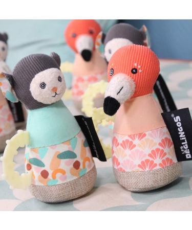 Buy Deglingos Maracas Flamingos - Teething Ring for Babies | International Shipping Available - Buy Online on GoSupps.com