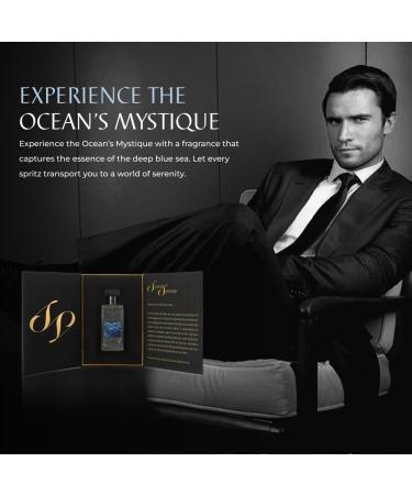 Deep Blu Perfume for men 50ML (1.7 Fl.oz) I Eau De Parfum Inspired by: Acqua Di Gio Profondo Armani | Long Lasting Perfume I Gift for men I - Buy Online on GoSupps.com