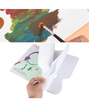 RiToEasysports Paper Palette 30 Leaves Pallet Paper for Watercolor Gouache Oil Painting Compact Size and Convenient Thumb Hole - Buy Online on GoSupps.com