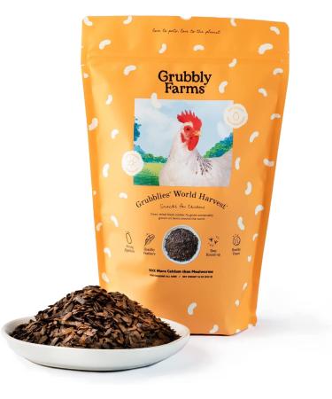 Grubblies Natural Grubs for Chickens - High Calcium Black Soldier Fly Larvae Supplement for Healthy Hens - Buy Online on GoSupps.com