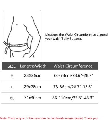 RUNSIBA Soft Warm Knit Compression Waistband Back Brace Lumbar Support Wrap Slim Waist Trimmer black L - Buy Online on GoSupps.com