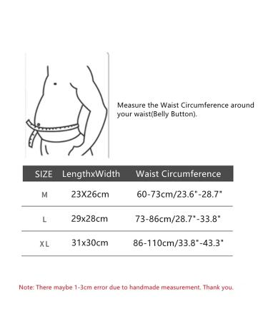 Soft Warm Knit Compression Waistband Back Brace Lumbar Support Wrap Slim Waist Trimmer Dark Gray L - Buy Online on GoSupps.com
