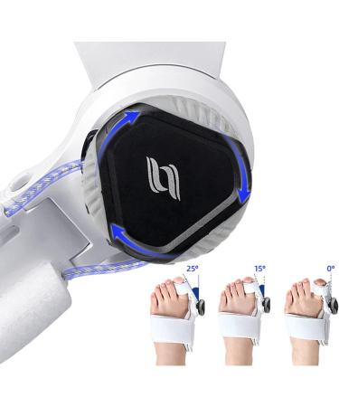 Buy Oueyfer Orthopedic Bale Corrector for Men & Women - Adjustable Silicone Cushions & Toe Smoothing Design - Available in White & Black - Buy Online on GoSupps.com