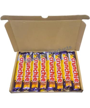 Cadbury Crunchie Chocolate Bars 40g (Pack of 8) - Buy Online on GoSupps.com