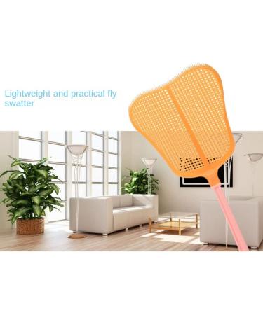 ShuWen Fly Swatter 3PCS Plastic Multi Pack Manual Fly Squat Insect Mosquito Wasp Pest Control with Long Flexible Handle for Flies and Mosquito Heavy Duty Assorted Colors - Buy Online on GoSupps.com