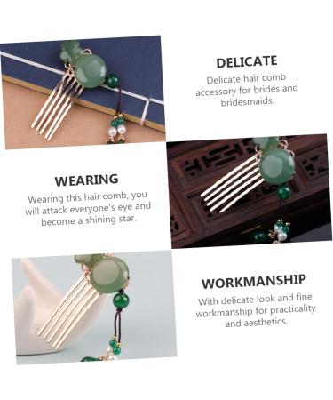 Didiseaon 1pc Hair Accessories Comb Barrette Wedding Hair Clip Bridal Side Comb Hair Pin Girl Hair Clip Decor Elegant Pearl Hair Comb Miss Non-slip Freshwater Pearls Etc. Hosta - Buy Online on GoSupps.com