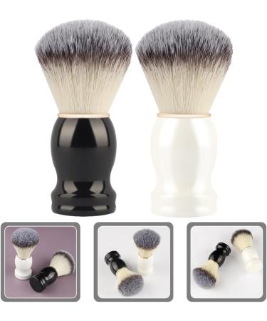 Minkissy Upholstery Accessories: 2-Piece Wooden Handle Razor Brush Set for Hairdressing & Shaving - Ideal Gift for Dad & Friends - Buy Online on GoSupps.com