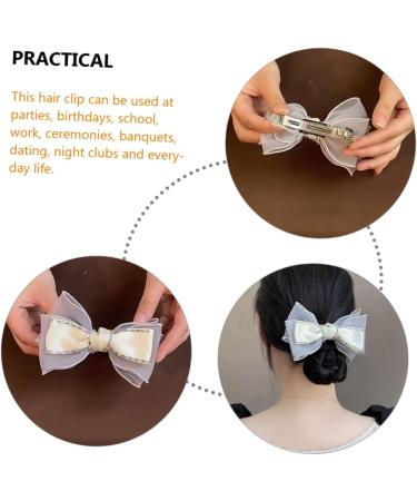 FRCOLOR Big Fabric Butterfly Hair Clip white hair clips big hair bows Women Cute Hair Clips red hair bows rhinestone barrettes for women bow hair clips South Korea girl rhinestone Hair - Buy Online on GoSupps.com