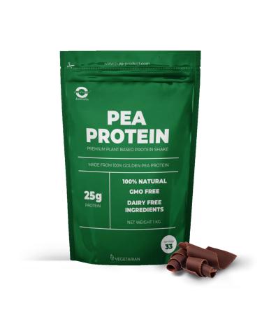 Pure-Product Australia-Pea Protein Isolate Powder (Chocolate) 2.2 lbs-Vegetarian Friendly