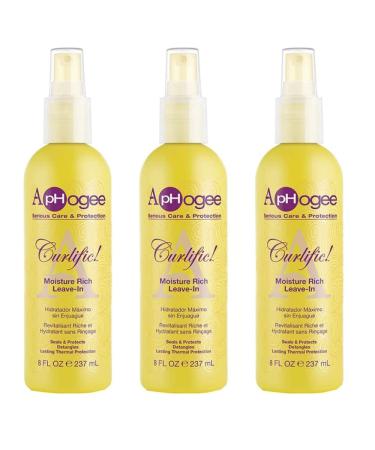 pHogee Curlific Moisture Rich Leave-In 8oz 3pck