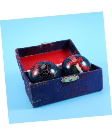 Frcolor 2-Pack Fitness Handballs & Baoding Balls for Stress Relief | Chinese Health Massage Balls | Ice Hockey Massage Balls - Buy Online on GoSupps.com