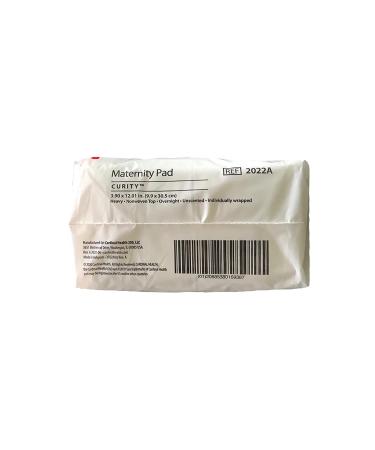 Covidien Curity Maternity Pad Heavy 4.33 x 12.25 - Pack of 42 Pads - Buy Online on GoSupps.com