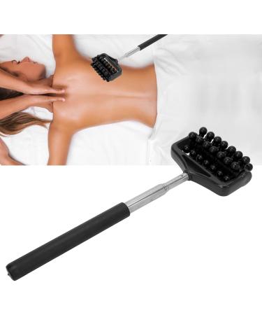 Verdant Touch Adjustable Head Roller Telescopic Massager | Back Roller & Arm Scratcher for Muscle Relaxation - International Shipping - Buy Online on GoSupps.com