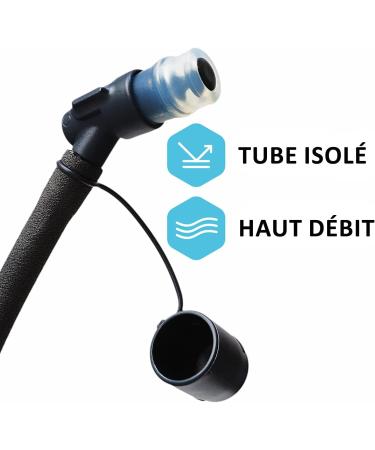 HydraPak Force Hydration Reservoir - 2L/3L Ultra-Durable Water Bladder with Insulated Tube, Dust Cover, and Leak Proof Design - Buy Online on GoSupps.com