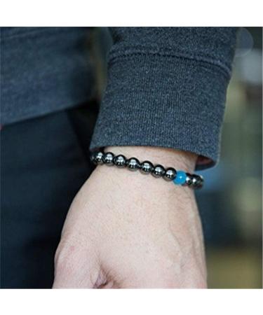 WESEEDOO Magnetic Therapy Chakra Bracelet for Pain Relief Weight Loss Migraine & Anxiety Relief - International Shipping - Buy Online on GoSupps.com