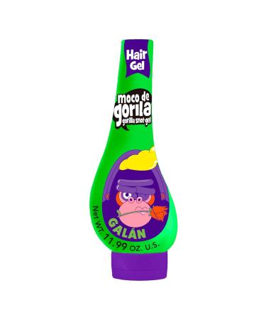 Moco de Gorila Galan Hair Styling Gel 3-Pack 11.9 Oz - Long-lasting Hold, Reactivatable with Water | 3 Squeezable Bottles - Buy Online on GoSupps.com