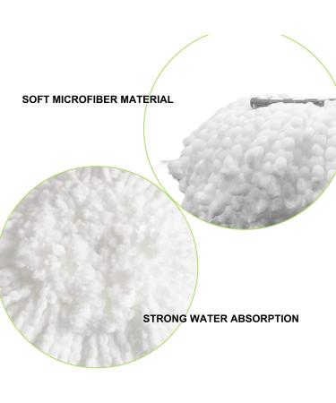 MZY LLC 5Pack Spin Mop Refill Replacement Heads - Microfiber Easy Cleaning Mop Head Replacements for EasyWring Spin Mop - 5pcs - Buy Online on GoSupps.com