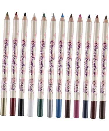 Ipetboom 24 Pcs Eyeliner Pencil Eyeliner Waterproof Grey Eyeshadow Pencil Eyeshadow Eye Shadow Makeup Mousse 1 count (Pack of 1) As Shownx2pcs - Buy Online on GoSupps.com