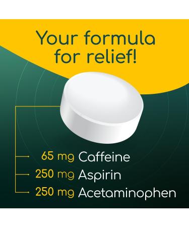 X RAY Extra Strength Pain Reliever - Acetaminophen 500mg Aspirin & Caffeine - 24 Tablets Migraine Headache & Back Pain Relief - 2 Pack - Buy Online on GoSupps.com