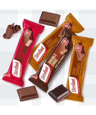 Slim Fast Chocolate Edition 7-Day Weight Loss Starter Kit with High Protein Bars and Fibre Snack Bags - AETN Creations - Buy Online on GoSupps.com