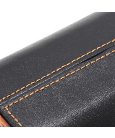Cigar Box Humidors Barware Portable Cigar Box Three Cigar Cases Imported Cigar Box Cigar Travel Cigar Box Leather Cigar Leather Case Hand-Polished Leather Cooking & Dining 14.9*7.6*3.5cm Black - Buy Online on GoSupps.com