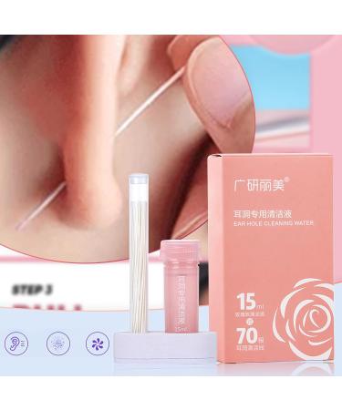 Ear Cleaning Liquid 15ML - Anti-Block Care for Beautiful Ear Hole | Ear Wax Remover Screw - One Size - Buy Online on GoSupps.com