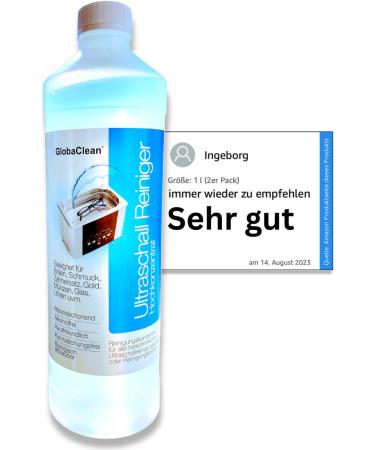 Nettoyeur ultrasons concentr 1 l - Nettoyant ultrasons pour lunettes bijoux proth ses dentaires atelier - Nettoyant ultrasonique