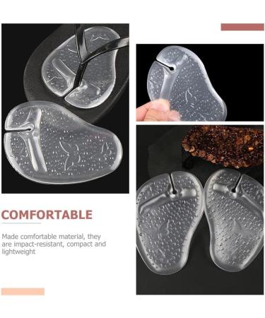 FOMIYES 3 Pairs Forefoot Slipper Pads - Gel Toe Protectors for Heels & Sandals - Reusable Cushions for Comfort & Protection - Buy Online on GoSupps.com