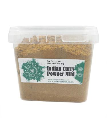 Nature Kitchen Curry Powder Mild 500g Large Bag Of Seasoning Spices And Herbs. Gluten-Free and Vegan Everyday Cooking Blends For Marinades Sauces Frying Baking Or Grilling CURRY POWDER (MILD) 500G