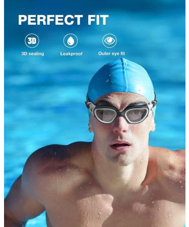 ZIONOR G1 SE Swim Goggles Anti-fog | Adult Men Women | A0 Clear Lens - Buy Online on GoSupps.com