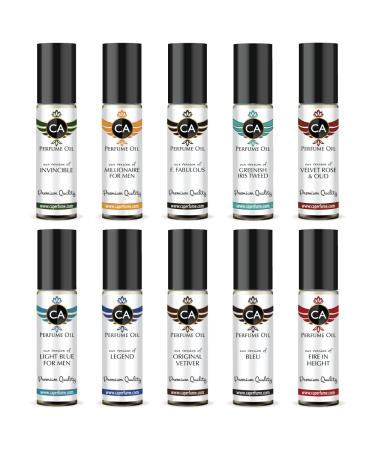 CA Perfume Top 10 For Men In Spring (Greenish Irish Tweed + Invincible + Millionner + Velvet Rose Oud + Fabulous + Tuscan Leather + Legend + Fire in Height + Bleu + Light Blue) Top 10 CA Perfume For Men In April 2021 - Buy Online on GoSupps.com