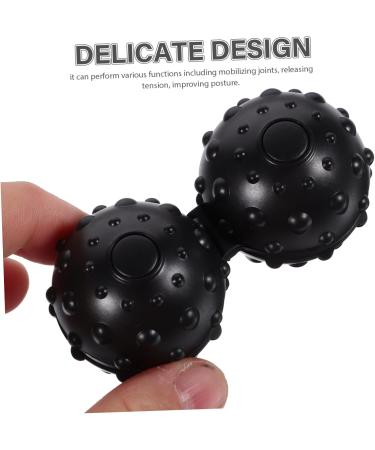 Beaupretty 2-St Body Massage Device - Rattan Double Lacrosse Ball & Yoga Balls for Muscle Relief | International Shipping - Buy Online on GoSupps.com