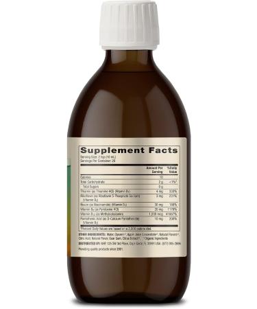 Dr. Mercola Vitamin B Complex Liquid Supplement - 29 Servings (9.80 Fl. Oz) | Energy & Mood Support | Non-GMO, Gluten & Soy-Free - Buy Online on GoSupps.com