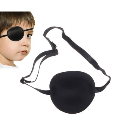 Eye Patch Elastic Eye Patch Lazy Eye Amblyopia Strabismus No Leakage Smooth Soft and Comfortable Black
