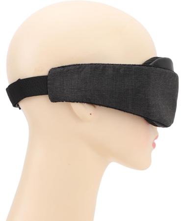 Memory Cotton 3D Contoured Cup Eye Patch for Headache Relief Light Blocking with Storage Bag Ideal for Meditation Yoga Travel - Buy Online on GoSupps.com