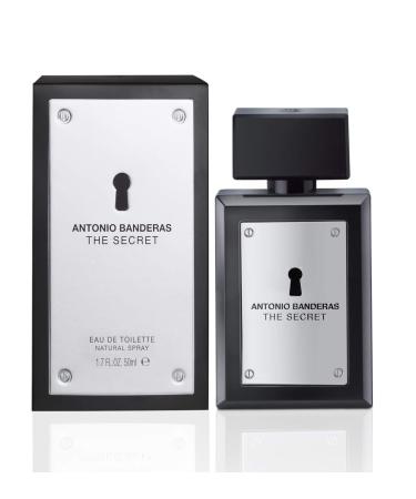 Antonio Banderas Perfumes - The Secret - Eau de Toilette for Men - Long Lasting - Elegant Sexy and Masculine Fragance - Fruity and Leather Notes - Ideal for Day Wear - 1.7 Fl Oz - Buy Online on GoSupps.com