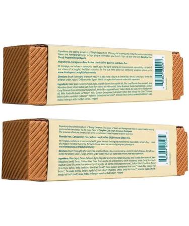 Himalaya Botanique Complete Care Toothpaste - Simply Peppermint 5.29 oz (150 g) | Natural Oral Care - Buy Online on GoSupps.com