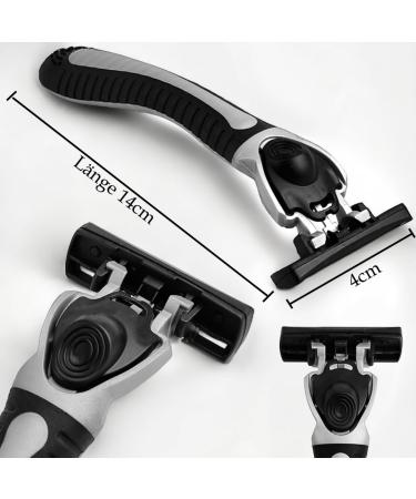 Buy 2x Men's Razor with 40 Replaceable Blades - Super Wet Disposable Shaver for Ultimate Grooming - Buy Online on GoSupps.com