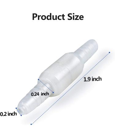5-Pack Oxygen Tubing Swivel Connectors - Prevent Tangling and Easily Connect Oxygen Tubes - Buy Online on GoSupps.com