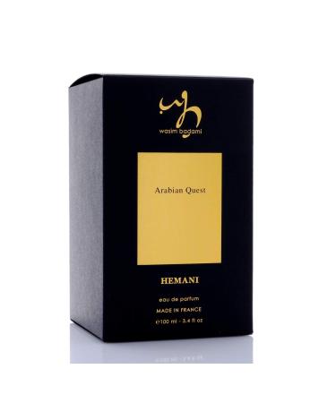 Arabian Quest Perfume - 3.4 Fl Oz - Fine Quality Premium French Fragrance - Long lasting & Luxurious - Inspired by the Arabian Culture - Unisex Fragrance - Eau de Parfum - Buy Online on GoSupps.com