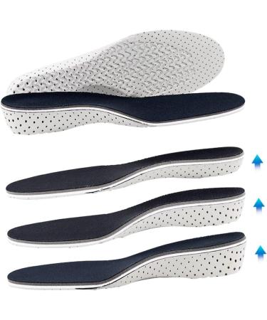GLEAVI Height Increase Insoles for Men - 6 Pairs Full Length Shoe Lifts & Heel Lifts for Elevation - Buy Online on GoSupps.com