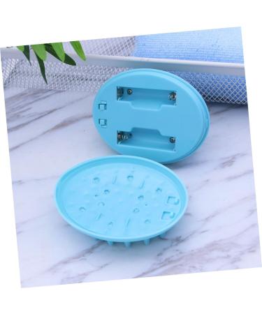 Fomiyes Hair Washing Brush & Scalp Massager - Handheld Bunny Rab Oil Massage Device in Sky Blue - Glowing Shampoo Brush for Relaxation & Hair Care - Buy Online on GoSupps.com