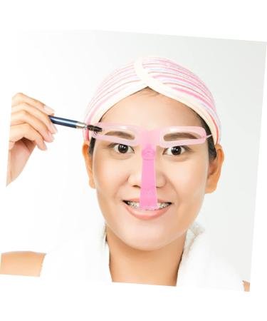 NOLITOY 9 Sets Eyebrow Aid Pro Tools Portable Eyebrow Tools Convenient Brow Stencils Miss Suite Replaceable 12X11X8CMx3pcs Pinkx3pcs - Buy Online on GoSupps.com