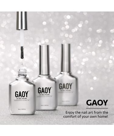 GAOY 16ml Gel Base Coat - No Wipe Clear Foundation | Long Lasting UV Gel Nail Art DIY - Buy Online on GoSupps.com