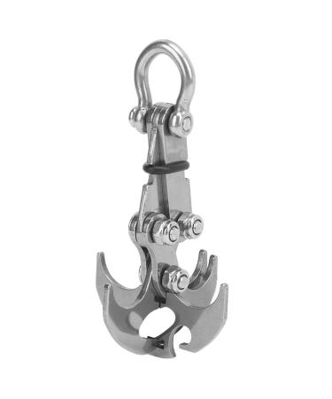 Alomejor Gravity Grappling Hook Survival Claw Gravity Hook for Outdoor Mountaineering Camping